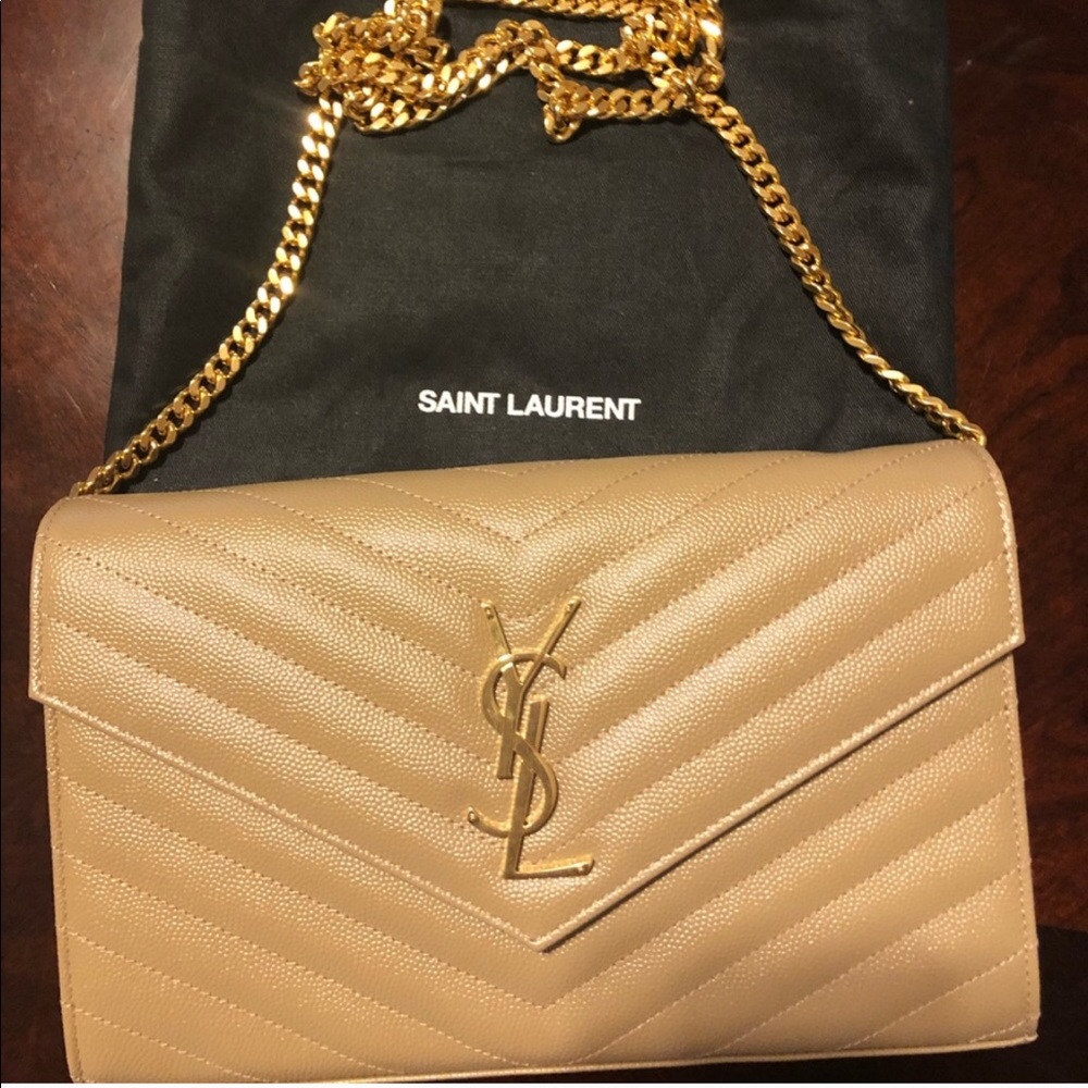 Saint Laurent Wallet chain bag